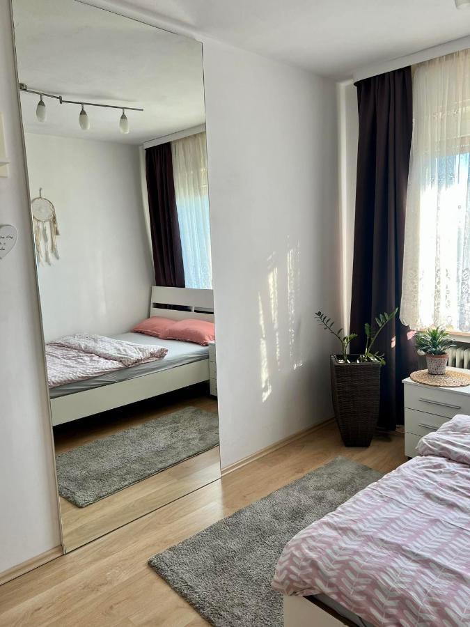 Doppelbett Zimmer Mit Gemeinschaftbad Borgholzhausen Exterior foto